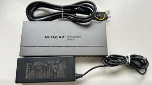 NETGEAR GS108PP PoE+ ギガ8ポートスイッチ HUB Unmanaged Switch スイッチングハブ L2Switch 272-12938-02 1Gbps ネットギア 100EUS