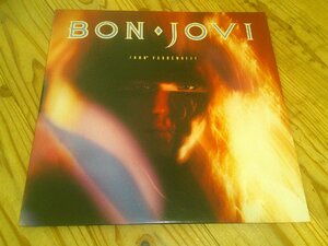 LP：BON JOVI 7800 FAHRENHEIT 7800ファーレンハイト ボン・ジョヴィ：すごろく付き