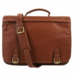 【ドンドン見直し】極美品●COACH コーチ 0514 テラコッタ オールドコーチ レザー 2way ビジネスバッグ ショルダーバッグ ブラウン