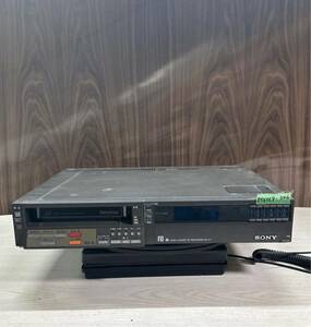 MYM9-346 激安 ビデオデッキ SONY SL-F7 VIDEO CASSETTE RECORDER 通電不可 ジャンク※3回再出品で処分