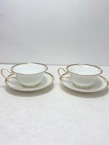 WEDGWOOD◆カップ&ソーサー/4点セット/WHT