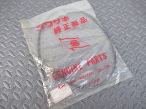 KC125 B1 F1 F2 カワサキ純正 クラッチワイヤー 保管品 当時物 純正 KAWASAKI NOS 54011-009 旧車 F1TR F2TR