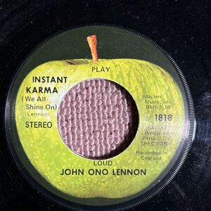 #26【エラーラベル2枚重ね】John Ono Lennon・1818・Yoko Ono・Beatles・John Lennon