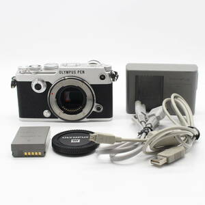 ★美品★OLYMPUS PEN-F ボディ シルバー ショット数5235　　　■6130