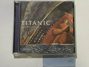 CH-243 TITANIC HIGHLIGHTS 101 STRINGS ORCHESTRA CD タイタニック オーケストラ 映画 ミュージック