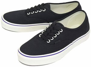 送料無料 25.5cm●VANS ヴァンズ バンズ Authentic オーセンティック 黒 白 紺 スニーカー Retro Cali Raven Spectrum Blue VN0A348A40K