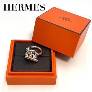 美品 エルメス HERMES SV925 クロワゼットリング 美品 9号 指輪