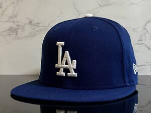 【未使用品】18D 訳あり★NEW ERA 59FIFTY×MLB ロサンゼルス ドジャース Los Angeles Dodgers キャップ 大谷翔平《Size 7 1/4・57.7㎝》