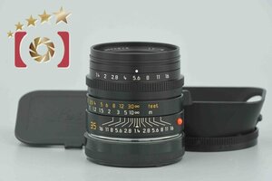 １円出品 Leica ライカ SUMMILUX-M 35mm f/1.4 ASPH. E46 ブラック【オークション開催中】
