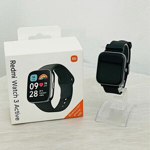 ◆【動作未確認品】Redmi Watch3 Active スマートウォッチ ブラック 保管品◆