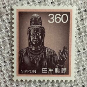 額面¥360－　☆美品　☆未使用　☆日本切手　普通切手　☆観音菩薩　☆1989年