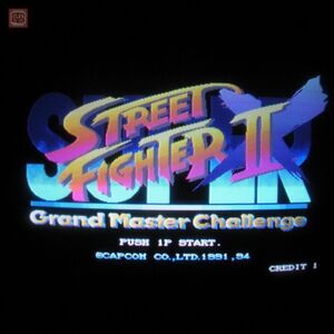 1円〜 ※ROMのみ カプコン/CAPCOM スーパーストリートファイターIIX/2X Grand Master Challenge CPSII インスト純正 動作確認済【20