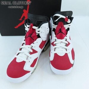 NIKE/ナイキ AIR JORDAN 6 RETRO CARMINE/エアジョーダン6 レトロ カーマイン CT8529-106/26 /080