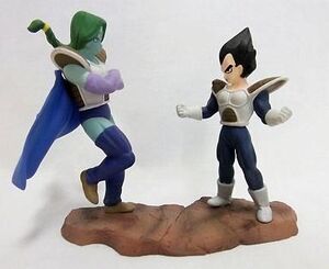 中古トレーディングフィギュア ザーボンVSベジータ 「ドラゴンボールカプセル2～宇宙一の戦い!!フリーザ編～」