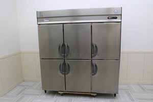 美品！17年製 フクシマガリレイ 縦型 6ドア 100V 冷凍冷蔵庫 2凍4蔵 URN-182PM6 1800×650 厨房店舗業務用：検ホシザキ