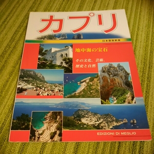 カプリ　地中海の宝石　ガイドブック　日本版　171213