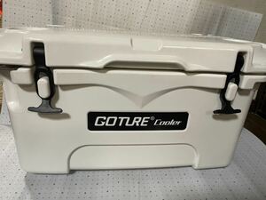 Goture(ゴチュール) クーラーボックス 保冷力3日 26QT/約25L 釣り用 アウトドア キャンプ フィッシング BBQ 釣り 大容量 ※ハンドル無し