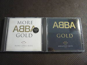 CD2枚セット[ABBA:GREATEST HITS/MORE ABBA GOLD:MORE ABBA HITS]中古