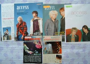 ◇access(アクセス/浅倉大介/貴水博之)　切り抜き　12ページ◇