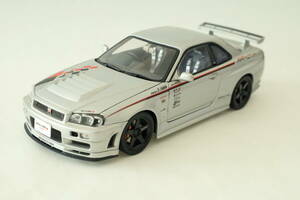 オートアート AUTOart 1/18 NISSAN 日産 スカイライン GT-R R34　ニスモ Z-TUNE