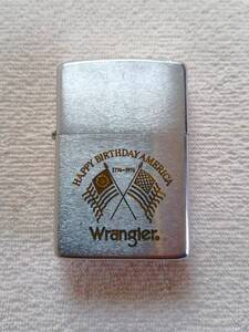 ☆ヴィンテージ・ジッポー☆企業もの☆Wrangier☆ラングラー☆ZIPPO☆１９７５年製☆