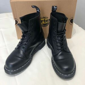 Dr.Martens ドクターマーチン 8ホール ショートブーツ ブラック UK7 EUR41 1460 WS 24758001 靴 シューズ 革靴 レザー 男女問わず