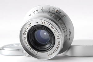 [A品] LEICA Summaron L 35mm F3.5＊ズマロン＊コレクター品＊10888