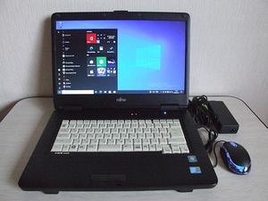 ☆ 高速SSD搭載 FMV-A8290 Core2 Duo 2.53GHz/4GB/SSD120GB/Windows10 ☆a288