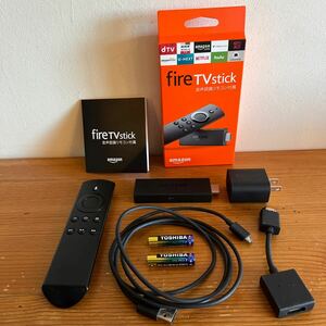 中古品 Amazon Fire TV Stick 第2世代 Alexa対応リモコン付属 アマゾン ファイアTV スティック LY73PR ファイヤーTVスティック 