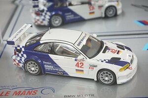 ミニチャンプス PMA 1/43 BMW M3 GTR ALMS プチ ルマン 2001 #42 車体のみ & ディスプレイケース