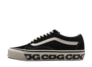 COMME des GARCONS CDG Vans Old Skool "Black/White" 23.5cm VN0A4P3X60E