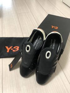 新品！23.5cm ワイスリー y-3 ヨウジヤマモト ロゴ入りスニーカー　Yohji ワイズ y