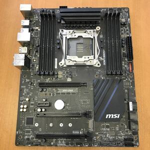 【ジャンク】マザーボード MSI X99-S04A 管理番号NG26