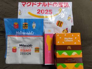 【新品未使用】マクドナルド 福袋 2025 BEAMS DESIGN グッズのみ