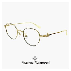 新品 ヴィヴィアン ウエストウッド レディース メガネ 40-0011 c02 48mm Vivienne Westwood 眼鏡 女性 クラウンパント メタル フレーム