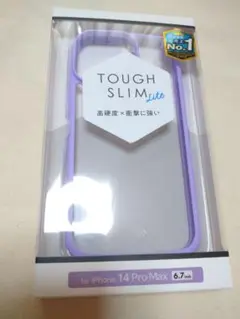 iPhone14 pro max パープル touchslim スマホケース