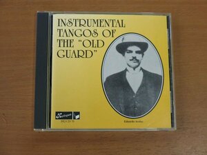 CD INSTRUMENTAL TANGOS OF THE ”OLD GUARD 中古品