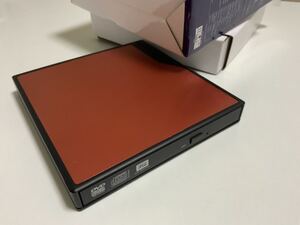 【中古】LDRPME8U2LRD 外付けDVDドライブ USB接続 Logitec モバイル Windows 一部動作確認済 箱説明書付