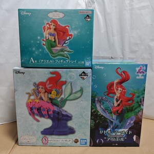 アリエル 一番くじ A賞 プライズ フィギュア セット ディズニー リトルマーメイド Disney The Little Mermaid JAPAN Japanese TOYS