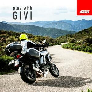 【在庫限り】汎用(MP60N) GIVI(ジビ) バイク用 ベースプレート 樹脂製 モノロックケース用 汎用 MP60N 31335