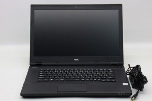 △NEC VersaPro VK24M/X-U PC-VK24MXZDU Core i5-6300U 2.4GHz 8GB DVD-ROM 15.6インチ 1366x768 起動時ファンエラー