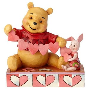 ディズニー　プー＆ピグレット　バレンタイン　ジム・ショーア　ディズニー・トラディション　『Handmade Valentines』　2017年　新品