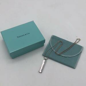 TIFFANY&Co. ティファニー ネックレス ナロー バー シルバー 925 アクセサリー P2042