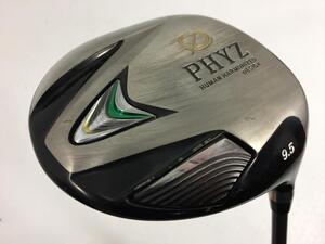 即決 お買い得品！中古 PHYZ(ファイズ) ドライバー 2013 1W PZ-603W 9.5 S