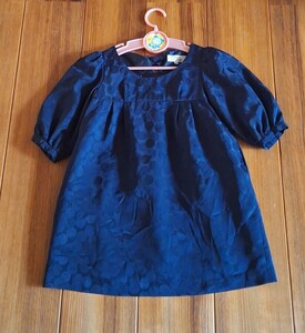 ★SHIPS KIDS シップスキッズ　フォーマルドレス 　ワンピース　ネイビー　100　美品★