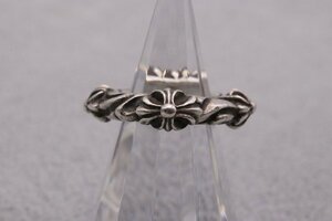 【中古美品】CHROME HEARTS クロムハーツ SBTバンドリング SV 925 6.0ｇ 5.5号 1998 ピンキーリング ネックレストップ【漂亮】