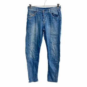 DIESEL デニムパンツ W26 ディーゼル ウィメンズ ボタンフライ DEBI ライトブルー 古着卸 アメリカ仕入 2305-706