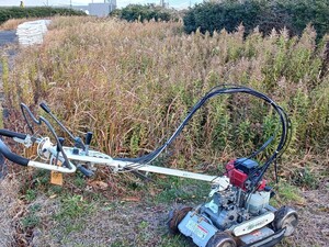 オーレックスパイダーモア SP-851A 自走式草刈機　4WD 動作確認済　