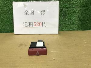 R2年 管1162 HBD-DA17V エブリイ エブリィ 5万KM 5MT 純正 ハザードスイッチ DR17V DS17V DG17V　送料600円