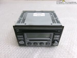 ニッサン 純正 ノーマル CD MDデッキ プレーヤー AM FM オーディオ 2DIN B8192-89901 / 2R5-1263